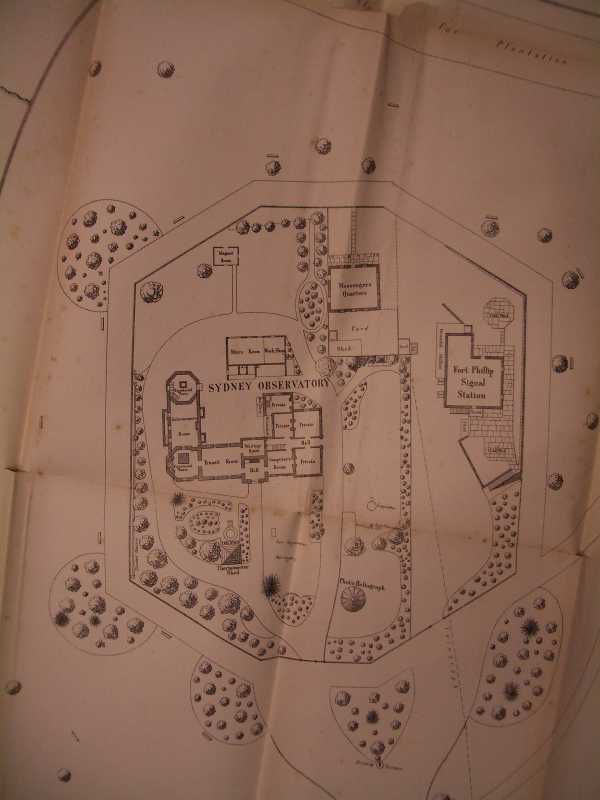 The 1880 plan of Sydney Observatory and its ground