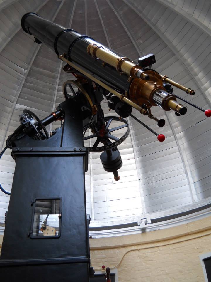 <strong>Fig. 7</strong>. The renovated telescope, 