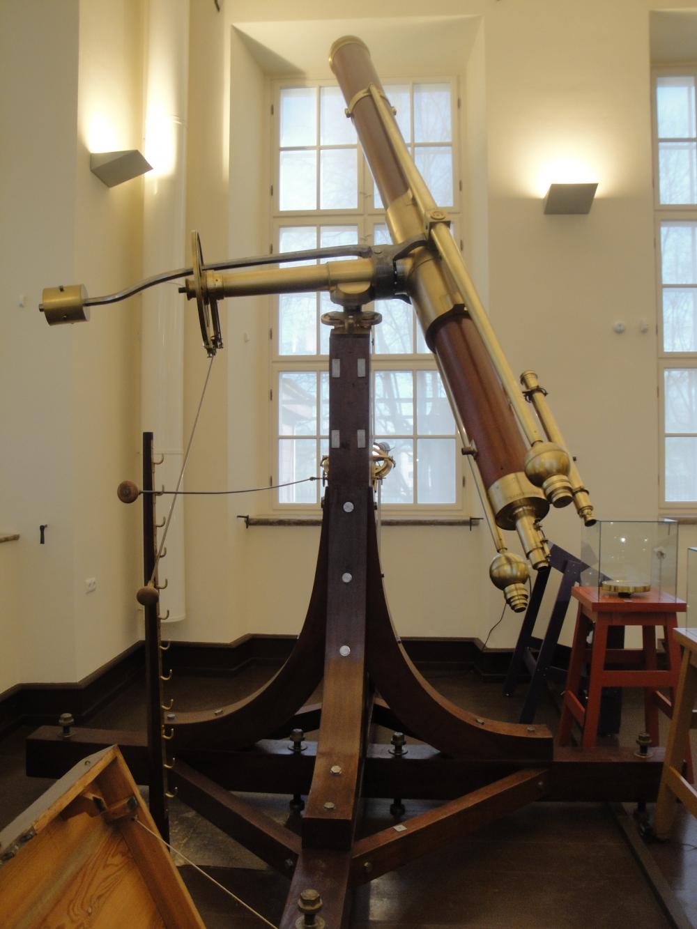 The 24-cm-Fraunhofer refractor (1824) of Tartu Obs