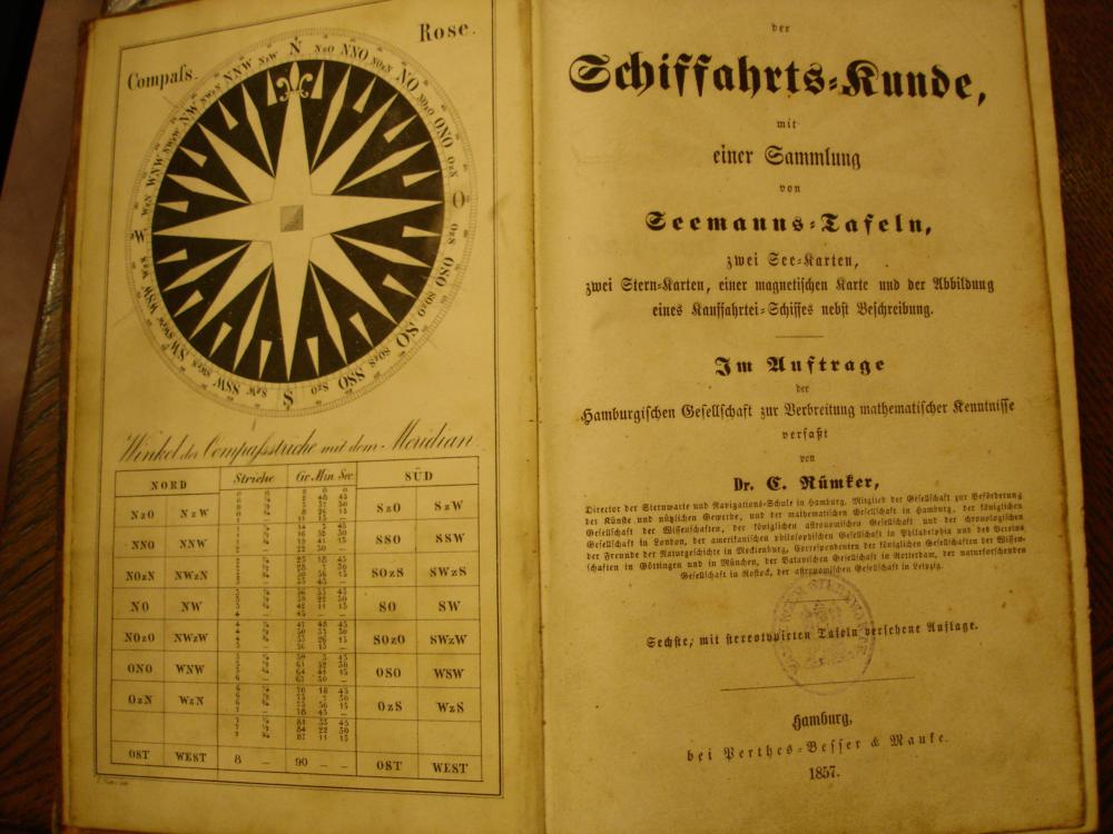Rümker, Charles: Schiffahrtskunde (1857) (Archive