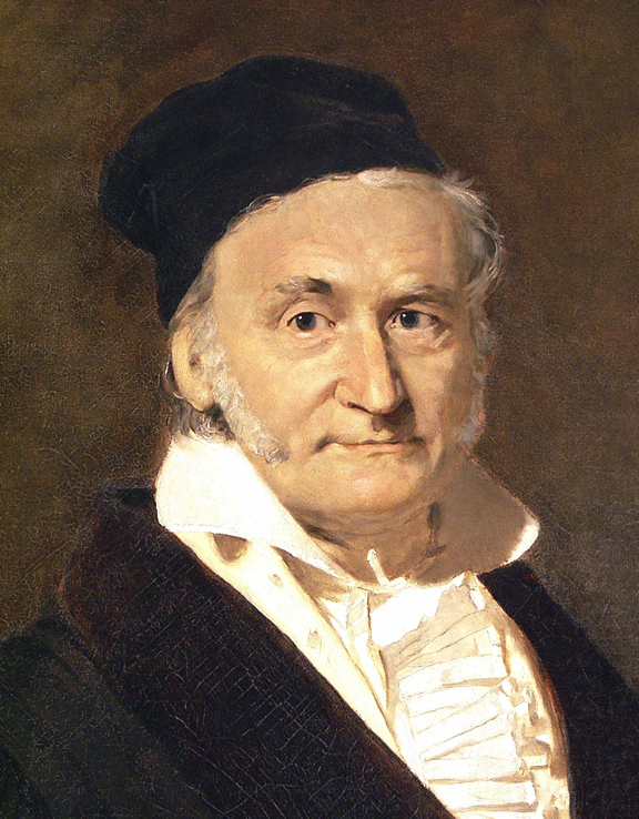 Carl Friedrich Gauß (1777--1855) (Gauss Gese