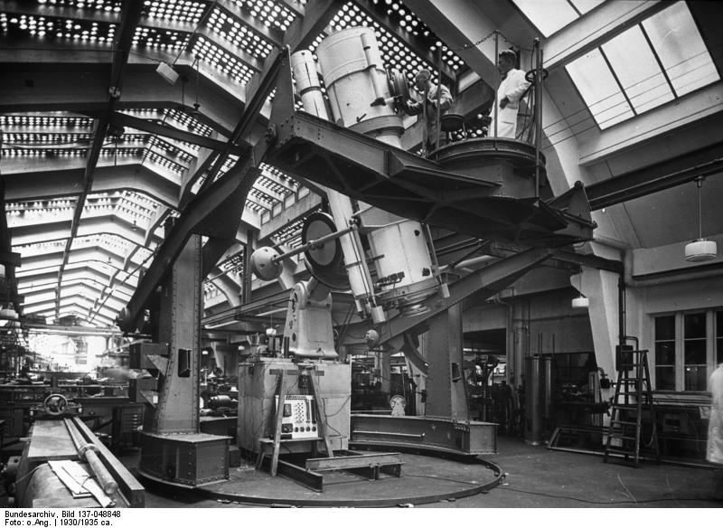 60-cm-Reflector, Carl Zeiss of Jena (1937) (Wikipe