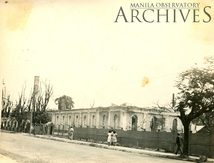 Ruins of Manila Observatory, 1945 (Manila Observat