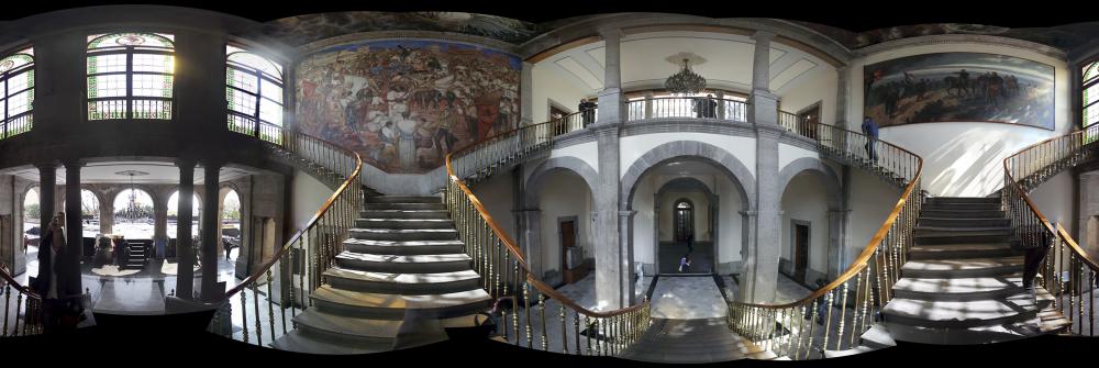 Castillo de Chapultepec (*1785, 1864/67), inside (