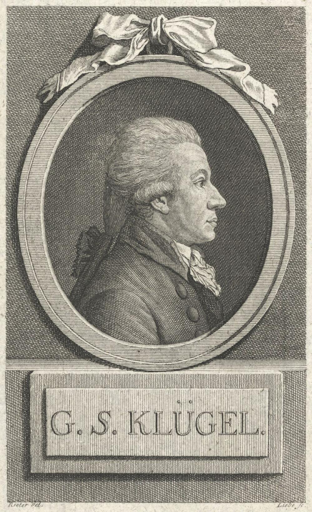 Georg Simon Klügel (1739--1812), director of 