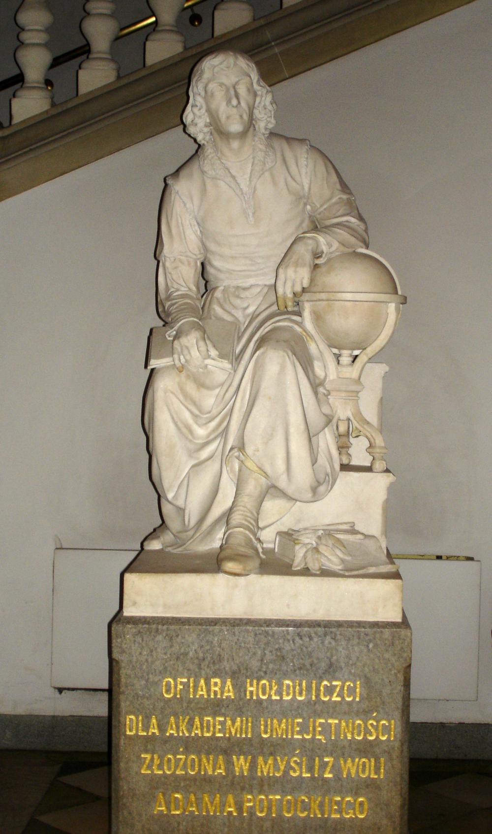 Statue of Copernicus, Walery Gadowski, (Photo: Gud